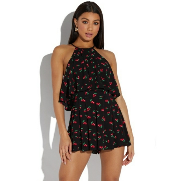 ● Favlux | 🍒 Cherry Flowy Romper - Picture 8 of 8